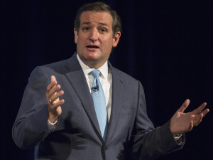 Sen. Ted Cruz (R-Texas) speaks during the Family Leadership Summit in Ames, Iowa, on Aug. 10.