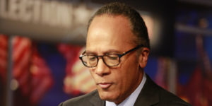 NBC NEWS - EVENTS -- Decision 2012 -- Pictured: Lester Holt -- (Photo by: Michele Leroy/NBC/NBCU Photo Bank via Getty Images)